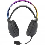 White Shark GH-2140 OX / RGB гейминг слушалки за PC, PS4, PS5, XBOX и MAC, 3.5 мм, черни