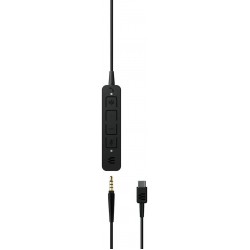 EPOS|Sennheiser ADAPT 165T USB-C II слушалки за Microsoft Teams с USB-C и 3,5 мм жак