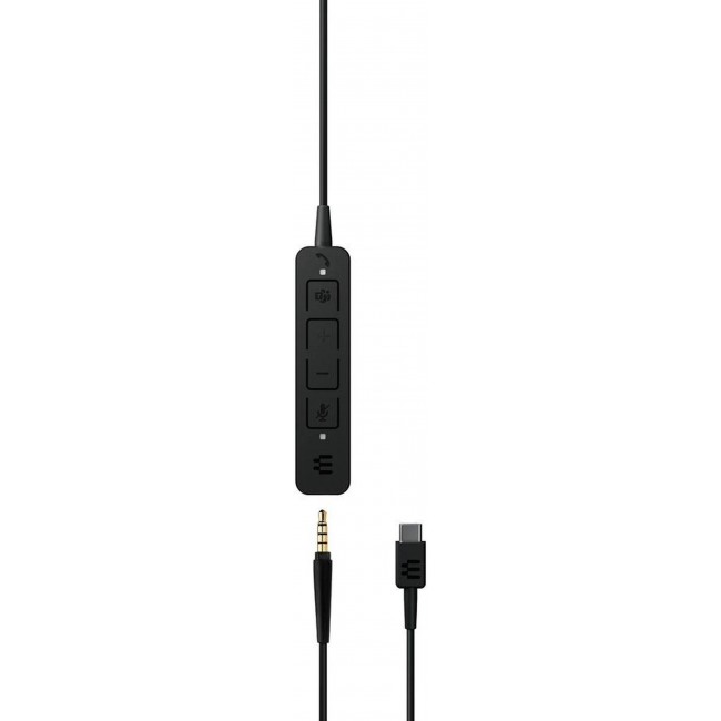 EPOS|Sennheiser ADAPT 165T USB-C II слушалки за Microsoft Teams с USB-C и 3,5 мм жак EPOS|Sennheiser ADAPT 165T USB-C II слушалки за Microsoft Teams с USB-C и 3,5 мм жак