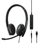 EPOS ADAPT 165 USB-C II стерео слушалки, 3.5 мм, USB-C, UC, черни