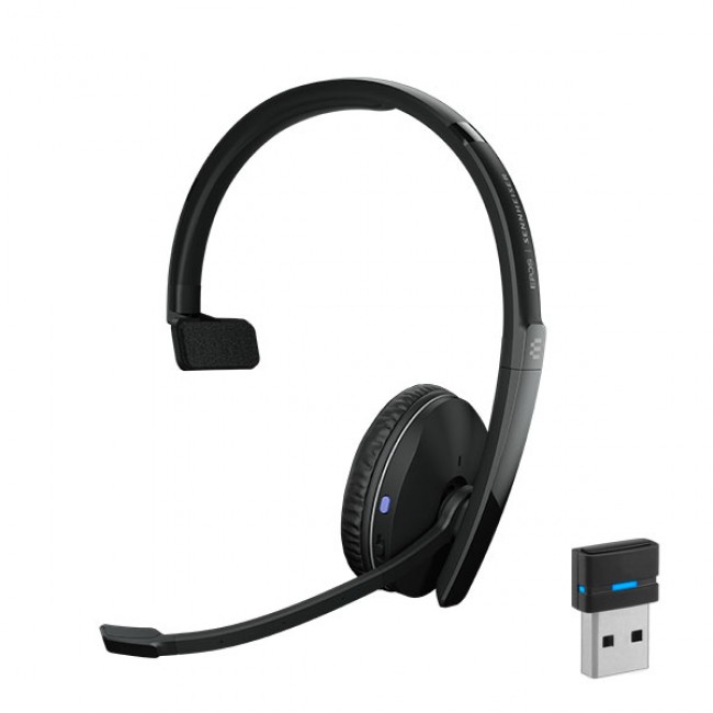 EPOS ADAPT 230 моно Bluetooth слушалка MS/UC, черна EPOS ADAPT 230 моно Bluetooth слушалка MS/UC, черна