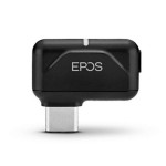 EPOS ADAPT 461T (Sennheiser) стерео Bluetooth слушалки с USB-C донгъл, ANC, Microsoft Teams, UC, черни