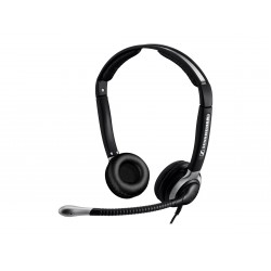 EPOS CC 540 жична моно слушалка QD, черен, сребърен
