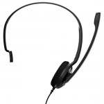 EPOS EDU 11 USB моно слушалка, USB-A, черна EPOS EDU 11 USB моно слушалка, USB-A, черна