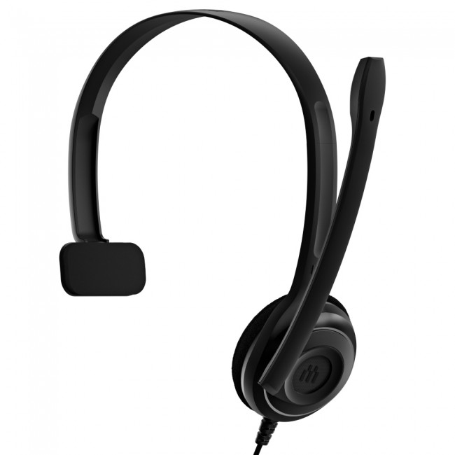 EPOS EDU 11 USB моно слушалка, USB-A, черна EPOS EDU 11 USB моно слушалка, USB-A, черна