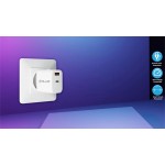 Tellur PDHC101 стенно зарядно с 2 USB порта, PD 20W + QC3.0 18W, бяло