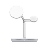 Tellur TLL151391 3-в-1 безжично MagSafe зарядно за бюро, 15 W, бяло