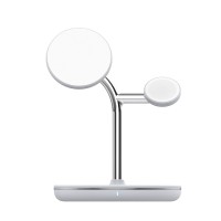 Tellur TLL151391 3-в-1 безжично MagSafe зарядно за бюро, 15 W, бяло
