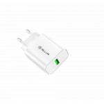 Tellur TLL151401 Travel-Ready стенно зарядно, USB-A, 18W, QC3.0, бяло Tellur TLL151401 Travel-Ready стенно зарядно, USB-A, 18W, QC3.0, бяло