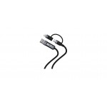 Tellur TLL155701 Transparent Series кабел за данни, USB-A към Lightning, 1 м, черен Tellur TLL155701 Transparent Series кабел за данни, USB-A към Lightning, 1 м, черен