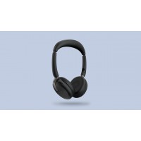 Jabra Evolve2 65 Flex стерео слушалки, Bluetooth, USB-C, UC, ANC, черни