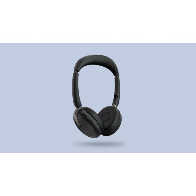 Jabra Evolve2 65 Flex стерео слушалки, Bluetooth, USB-C, UC, ANC, черни Jabra Evolve2 65 Flex стерео слушалки, Bluetooth, USB-C, UC, ANC, черни