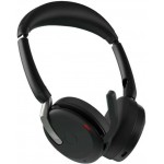 Jabra Evolve2 65 Flex стерео слушалки, Bluetooth, USB-A, UC, ANC, черни