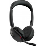 Jabra Evolve2 65 Flex стерео слушалки, Bluetooth, USB-A, UC, ANC, черни