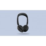 Jabra Evolve2 65 Flex стерео слушалки, Bluetooth, USB-A, MS, ANC, черни