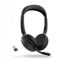 Jabra Evolve2 65 Flex стерео слушалки, Bluetooth, USB-A, MS, ANC, черни