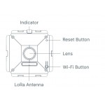 Yeastar / Milesight VS121-868M бял LoRaWAN сензор за преброяване на хора Yeastar / Milesight VS121-868M бял LoRaWAN сензор за преброяване на хора