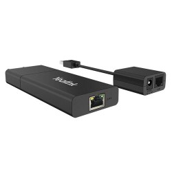 Yealink USB2CAT5E-EXT удължител за USB кабели през CAT5e, USB-A, RJ45, черен