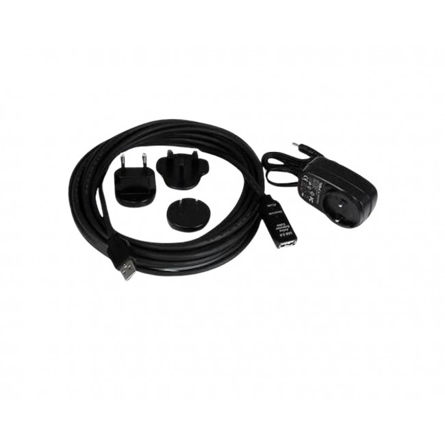 Yealink USB2-EXT-10M 10 м USB 2.0 удължителен кабел Type-A с захранващ адаптер Yealink USB2-EXT-10M 10 м USB 2.0 удължителен кабел Type-A с захранващ адаптер