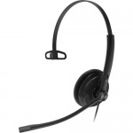 Yealink YHS34 Lite моно слушалка с дунапренов наушник, QD към RJ9 Yealink YHS34 Lite моно слушалка с дунапренов наушник, QD към RJ9