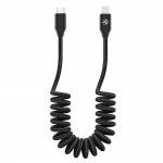 Tellur TLL155741 кабел за данни USB-C към Lightning, разтегателен, до 1,8 м, черен Tellur TLL155741 кабел за данни USB-C към Lightning, разтегателен, до 1,8 м, черен