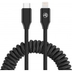 Tellur TLL155741 кабел за данни USB-C към Lightning, разтегателен, до 1,8 м, черен Tellur TLL155741 кабел за данни USB-C към Lightning, разтегателен, до 1,8 м, черен