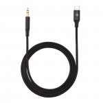 Tellur TLL311111 USB-C към 3.5 мм жак аудио кабел с DAC, 1 м, черен Tellur TLL311111 USB-C към 3.5 мм жак аудио кабел с DAC, 1 м, черен