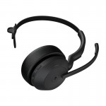 Jabra Evolve2 55 моно слушалка, Bluetooth, Link380a, UC, зарядна стойка, черен