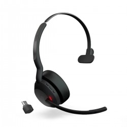 Jabra Evolve2 55 Link380c MS Mono Bluetooth слушалка, USB-C, черен