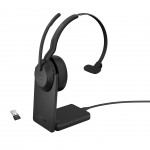 Jabra Evolve2 55 Link380a MS моно Bluetooth слушалка с зарядна стойка, черна Jabra Evolve2 55 Link380a MS моно Bluetooth слушалка с зарядна стойка, черна