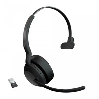 Jabra Evolve2 55 моно слушалка, Bluetooth, Link380a, MS, черен