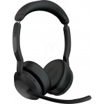 Jabra Evolve2 55 Link380c MS Stereo – стерео Bluetooth слушалки, черен Jabra Evolve2 55 Link380c MS Stereo – стерео Bluetooth слушалки, черен