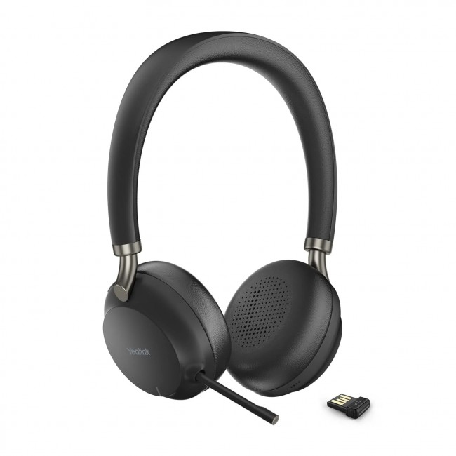 Yealink BH72 стерео слушалки, Microsoft Teams, Bluetooth, USB-C, черен Yealink BH72 стерео слушалки, Microsoft Teams, Bluetooth, USB-C, черен