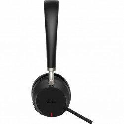 Yealink BH72 стерео Bluetooth слушалки за Microsoft Teams, USB-A, зарядна стойка, черни