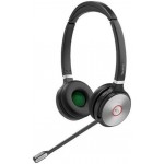 Yealink WH66 Dual UC DECT стерео безжични слушалки с Bluetooth и база WHB660, черен Yealink WH66 Dual UC DECT стерео безжични слушалки с Bluetooth и база WHB660, черен