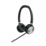 Yealink WH66 Dual Teams DECT стерео слушалки с Bluetooth, MS и база WHB660, черен