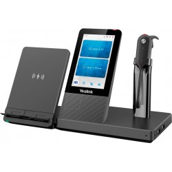 Yealink WH67 моно DECT слушалки, Bluetooth, USB-A, UC, черен