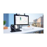 Yealink WH67 моно DECT слушалка, Bluetooth, USB-A, MS, черна Yealink WH67 моно DECT слушалка, Bluetooth, USB-A, MS, черна