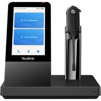 Yealink WH67 моно DECT слушалка, Bluetooth, USB-A, MS, черна
