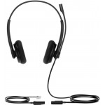 Yealink YHS34 Lite Dual стерео слушалки с дунапренови наушници, QD към RJ9, 1308029 Yealink YHS34 Lite Dual стерео слушалки с дунапренови наушници, QD към RJ9, 1308029