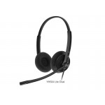 Yealink YHS34 Lite Dual стерео слушалки с дунапренови наушници, QD към RJ9, 1308029 Yealink YHS34 Lite Dual стерео слушалки с дунапренови наушници, QD към RJ9, 1308029