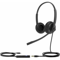 Yealink UHD342 стерео слушалки, 3.5 мм, черен