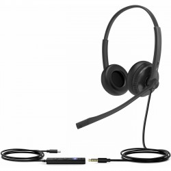 Yealink UHD342 стерео слушалки, 3.5 мм, черен