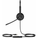 Yealink UHD342 стерео слушалки, 3.5 мм, черен Yealink UHD342 стерео слушалки, 3.5 мм, черен