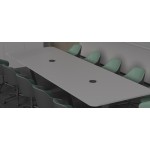 Yealink VCM35 микрофонен масив за видеоконференции, 3 микрофона, 360° улавяне на глас, радиус 6 м, черен