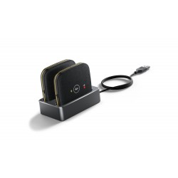 Yealink CPW65 разширителен микрофон, 360° улавяне на глас, радиус 3 м, Micro USB, черен
