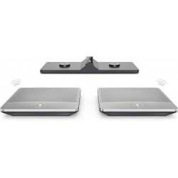 Yealink CPW90-BT безжичен Bluetooth разширителен микрофон, 360° улавяне на глас, радиус 3 м, сив