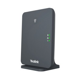 Yealink W73P IP DECT телефон, до 10 слушалки Yealink DECT W73H, до 20 разговора, сив