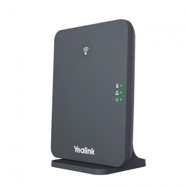 Yealink W73P IP DECT телефон, до 10 слушалки Yealink DECT W73H, до 20 разговора, сив Yealink W73P IP DECT телефон, до 10 слушалки Yealink DECT W73H, до 20 разговора, сив