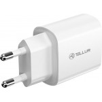 Tellur TLL151421 PD 3.0 стенно зарядно, 20 W, USB-C, бяло Tellur TLL151421 PD 3.0 стенно зарядно, 20 W, USB-C, бяло